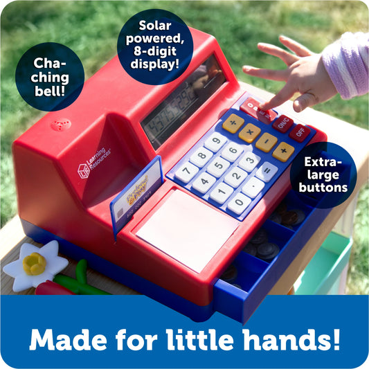 Pretend & Play® Calculator Cash Register