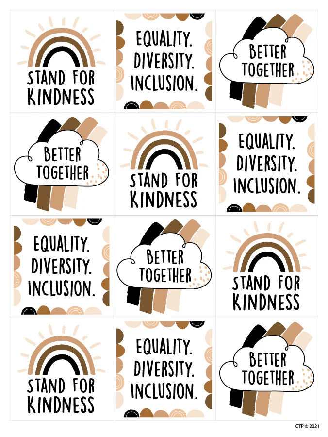Diversity Rainbow Stickers