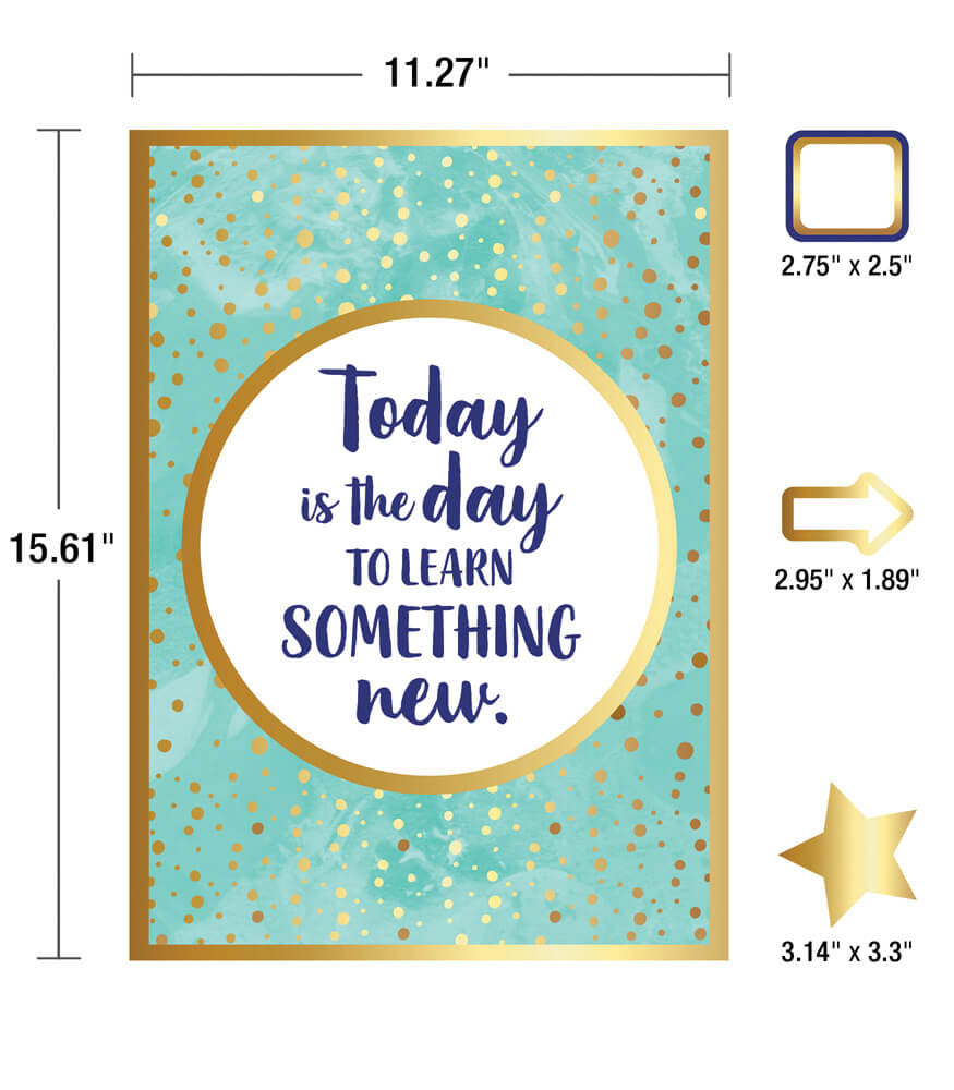 Galaxy Calendar Bulletin Board Set