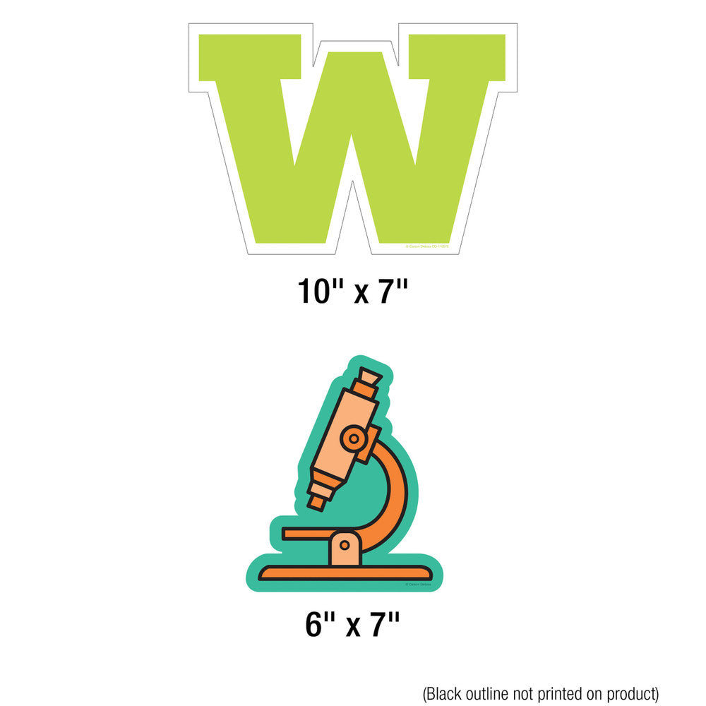 Wall Signs for Core Subjects Bulletin Board Set