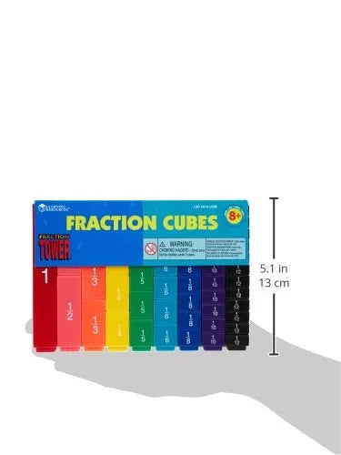 Fraction Tower® Fraction Cubes