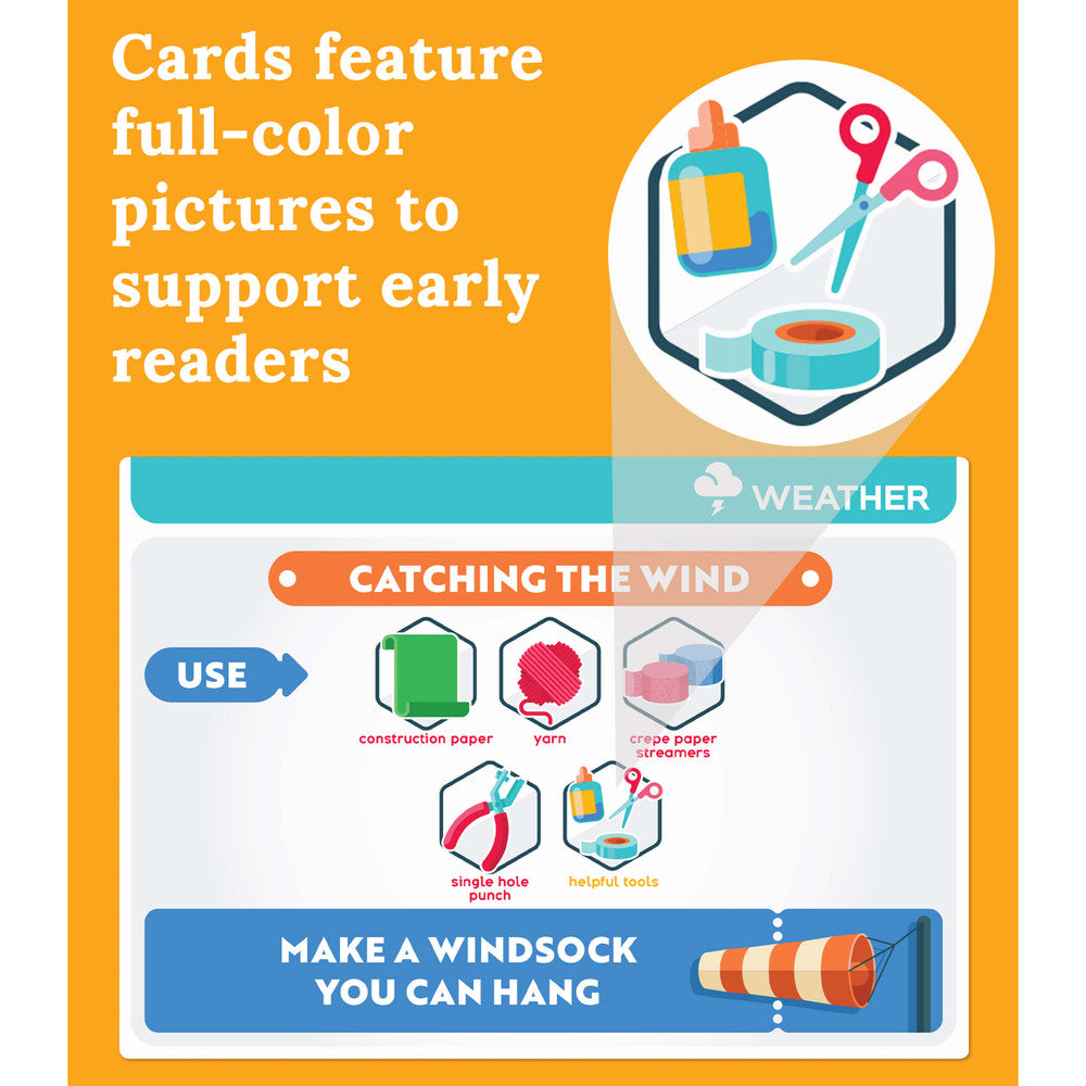 STEM Challenge, Jr. Science Learning Cards Grade PK-1