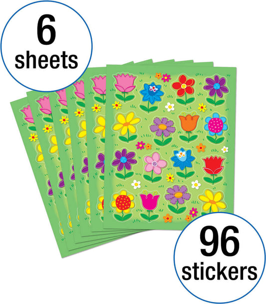 Flowers Shape Stickers