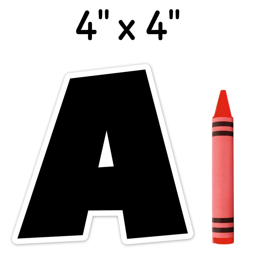 Bold Black Designer Letters