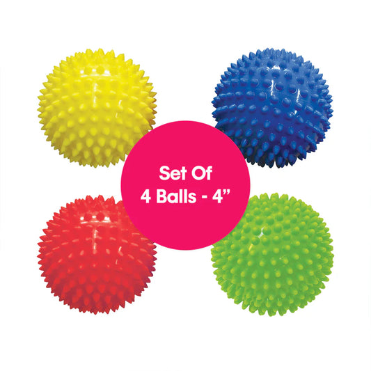 Sensory Balls 4" Opaque Set of 4