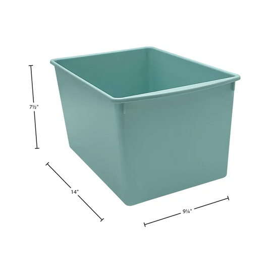 Plastic Multi-Purpose Bin - Calming Blue
