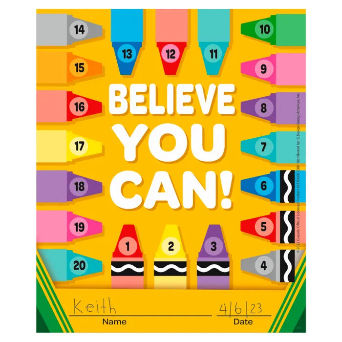 Crayola Mini Reward Chart