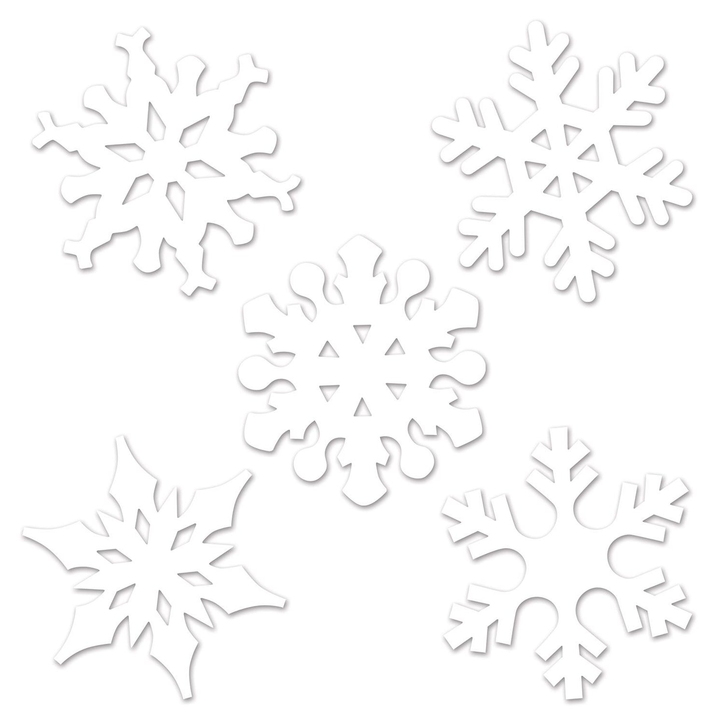 Mini Snowflake Cutouts