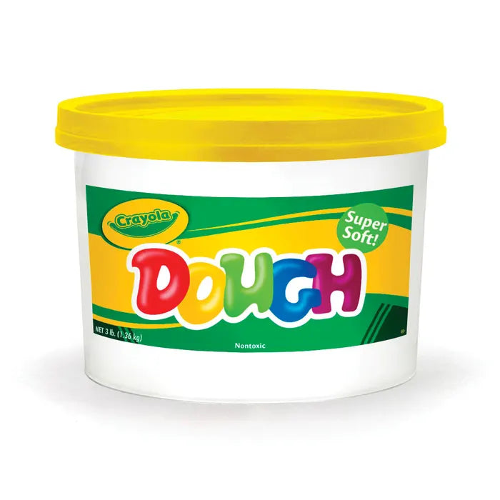 Crayola Dough, 3 Pound Bucket, Yellow