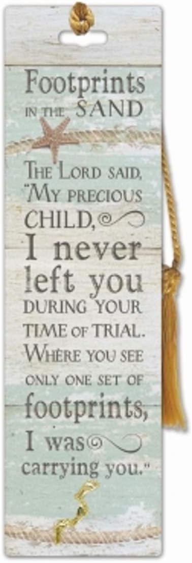 Footprints in the Sand Bookmark