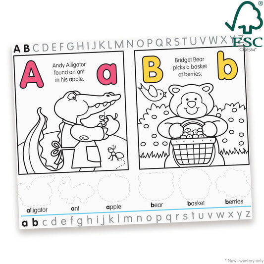 Alphabet Activity Sticker Pad