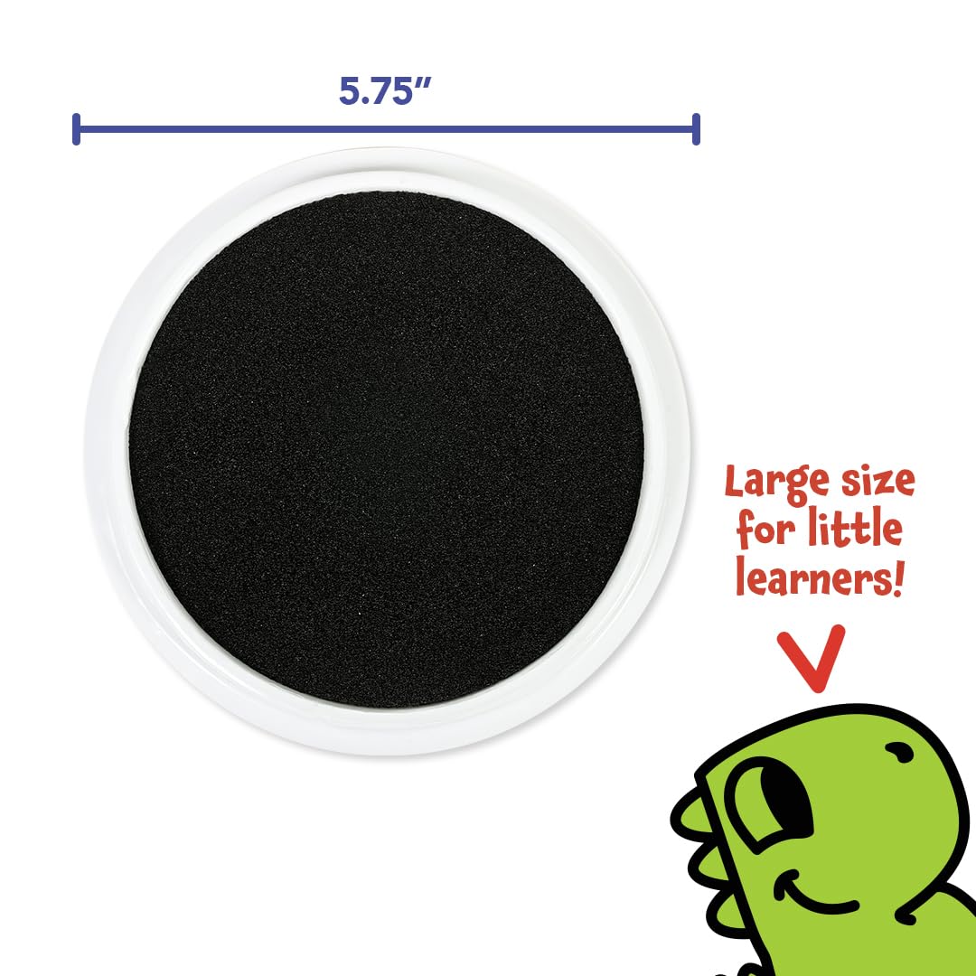 Jumbo Circular Washable Pad Black