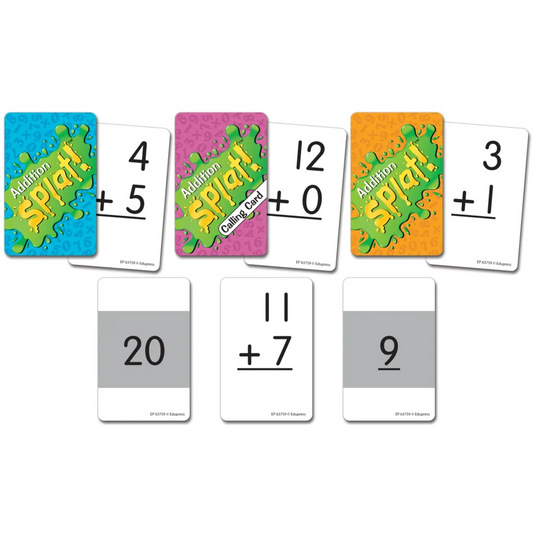 Math Splat Game: Addition