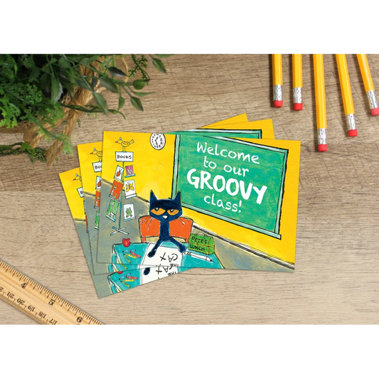 Pete the Cat Welcome To Our Groovy Class Postcards