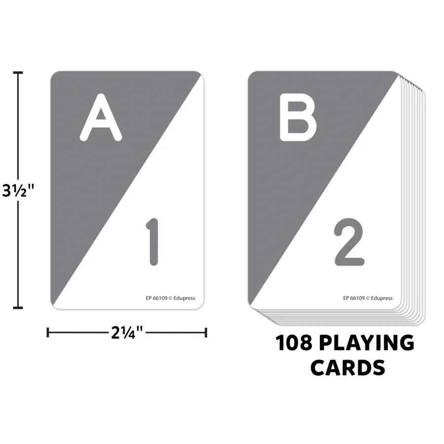 From 1 to Z Card Game