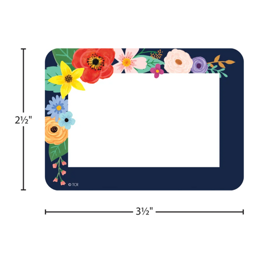 Wildflowers Name Tags