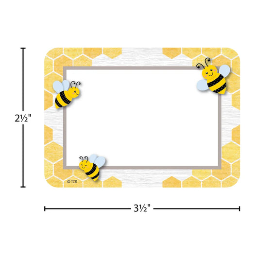 Buzzing Bees Name Tags