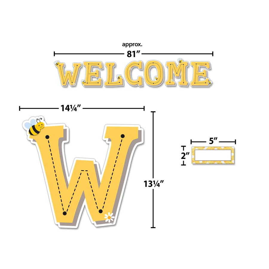 Buzzing Bees Welcome Bulletin Board