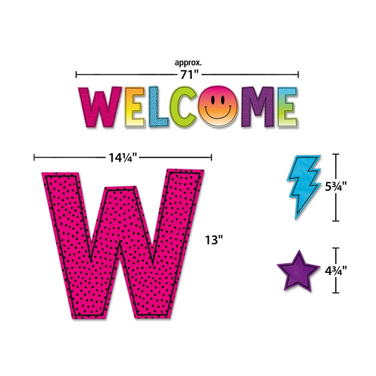Brights 4Ever Welcome Bulletin Board