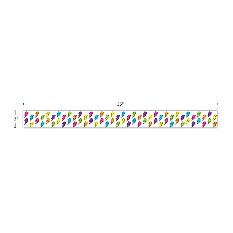 Brights 4Ever Lightning Bolts Straight Border