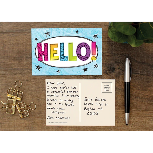 Brights 4Ever Hello Postcards