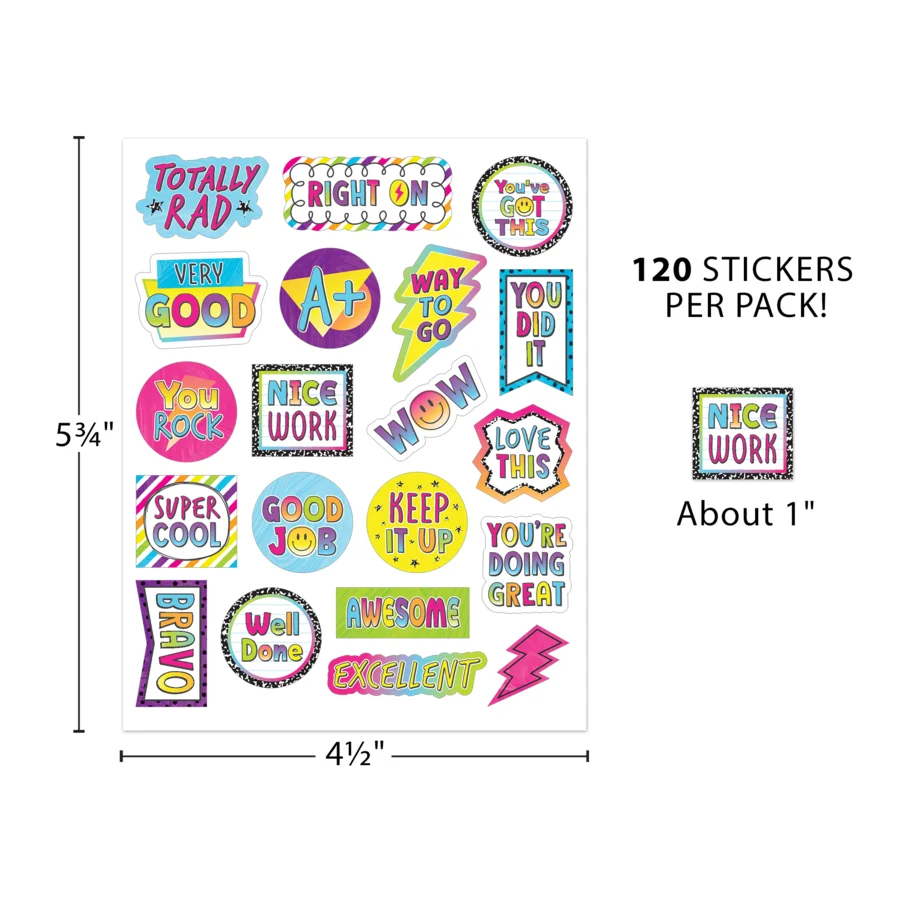 Brights 4Ever Stickers