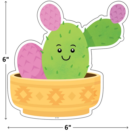 Happy Cactus Crew Accents