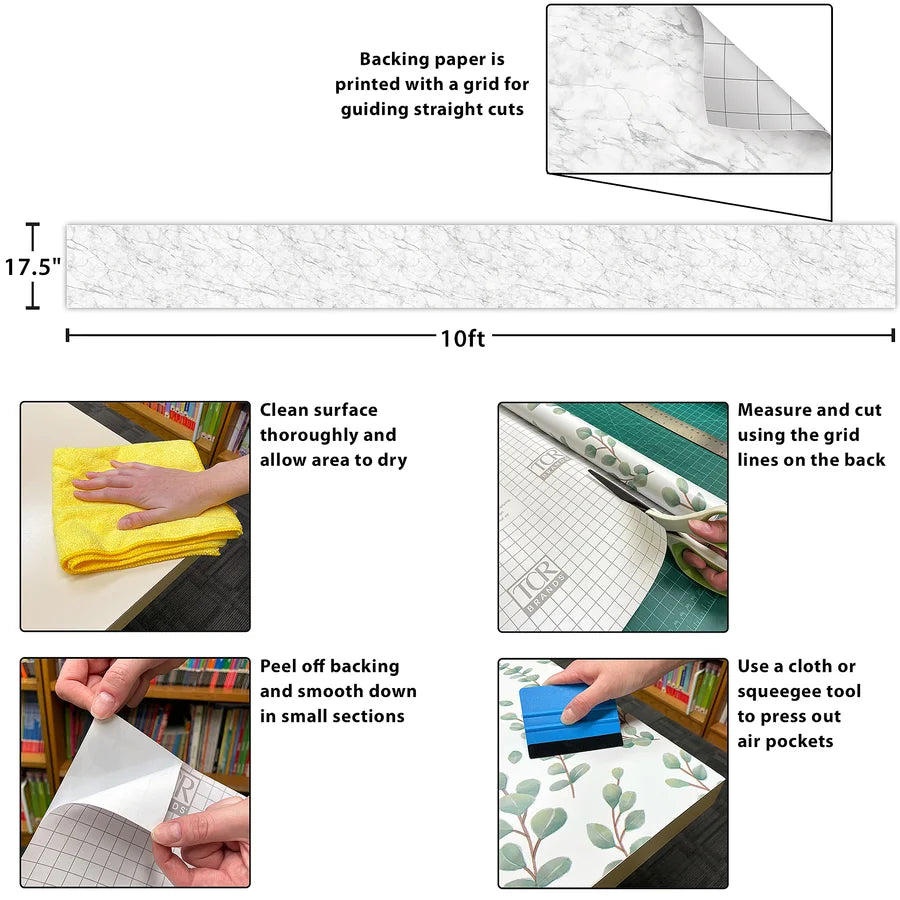 Marble Peel and Stick Decorative Paper