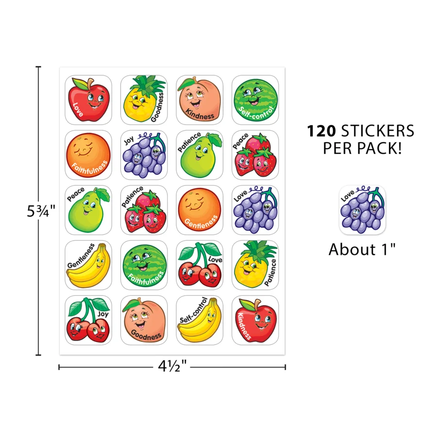 Fruit of the Spirit Stickers