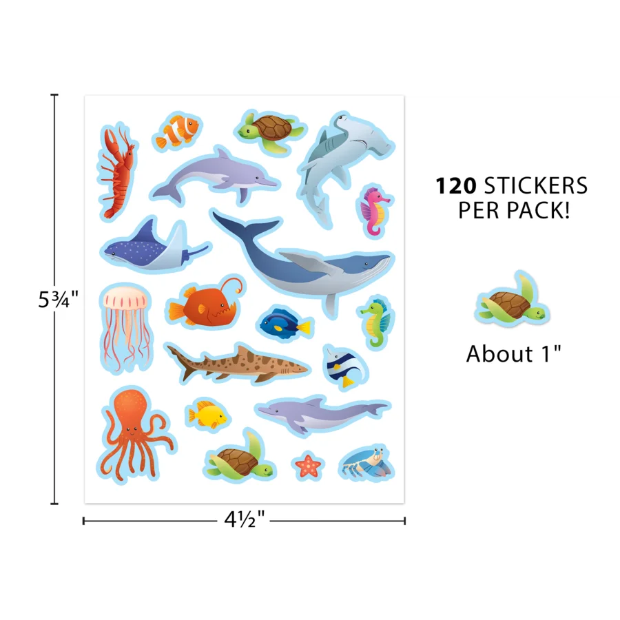 Ocean Animals Stickers