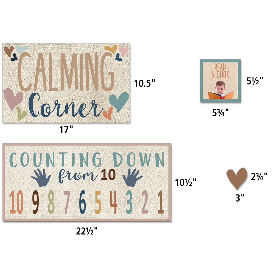 Everyone is Welcome Calming Corner Bulletin Board