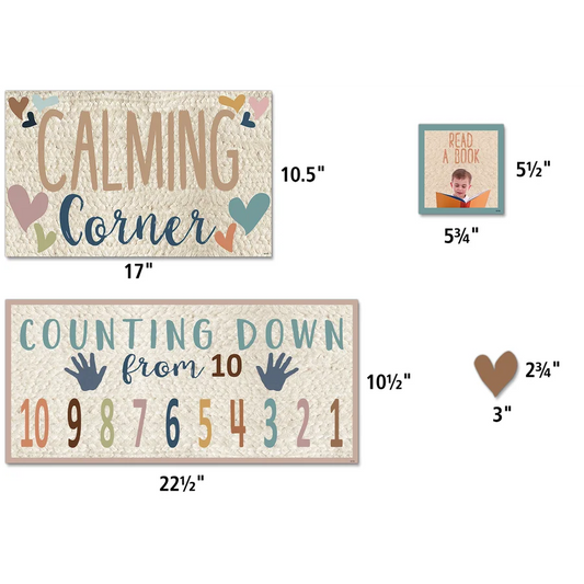 Everyone is Welcome Calming Corner Bulletin Board