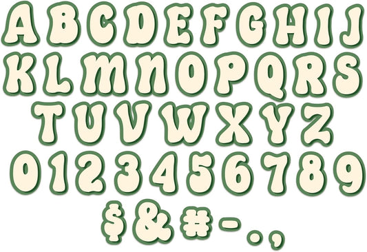 S'Cool Era Deco Letters