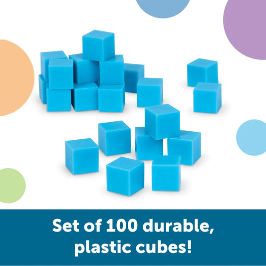 Plastic Base Ten Units, Set of 100
