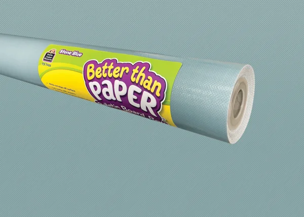 Stone Blue Better Than Paper Bulletin Board Roll
