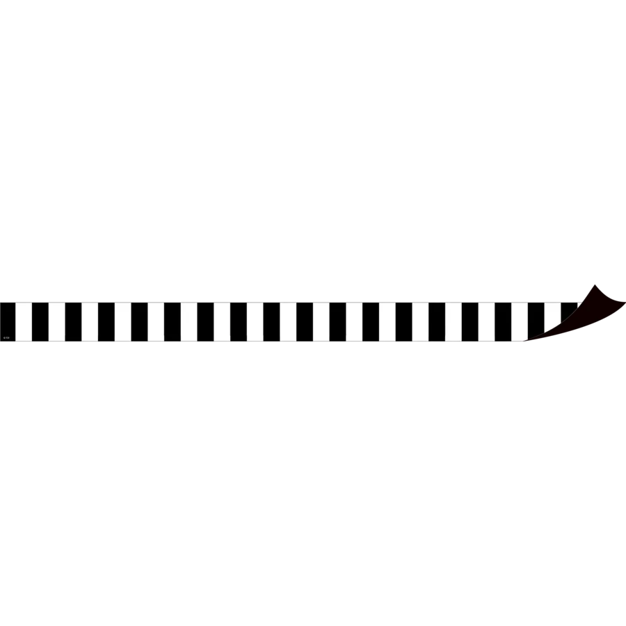 Black Stripes Magnetic Border
