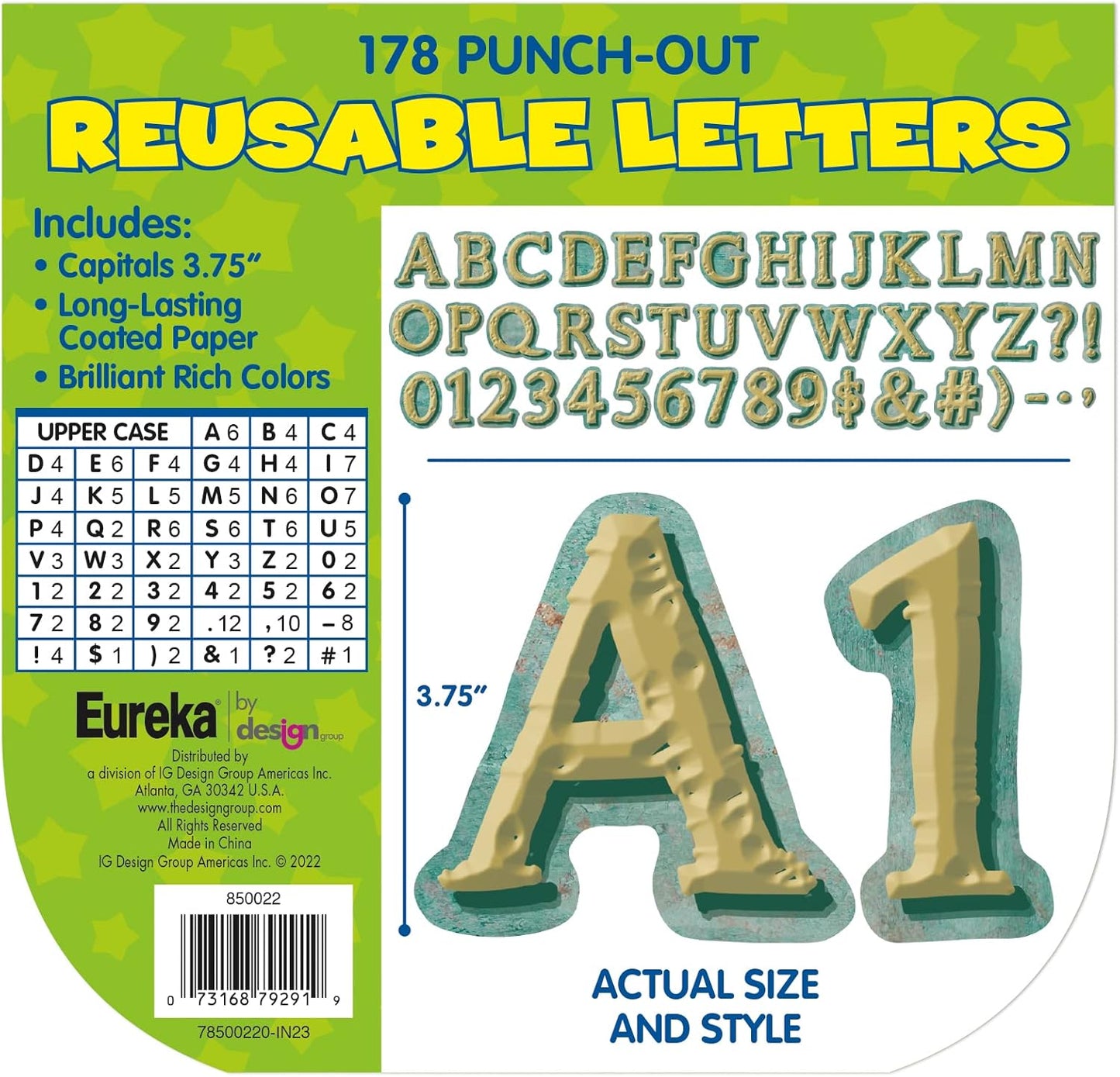 Curiosity Garden Deco Letters