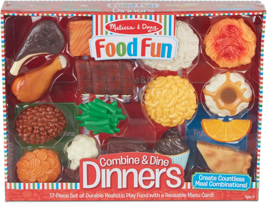 Combine & Dine Dinners Fun Food 17pc. - Red