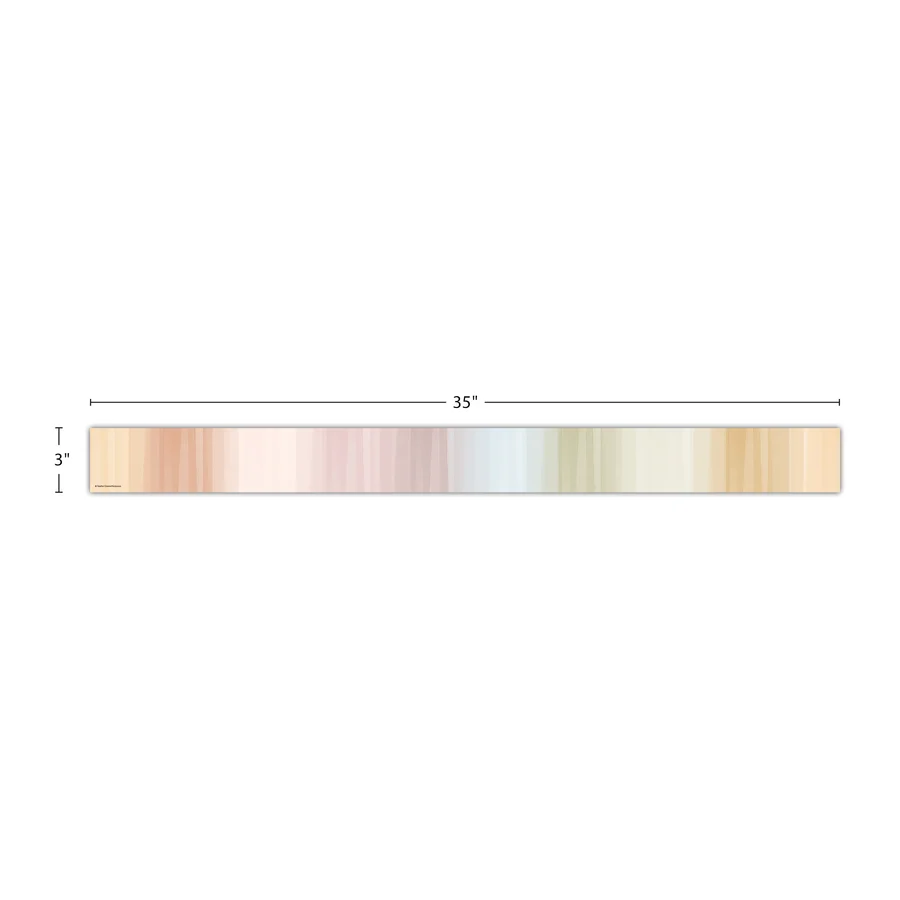 Cool Tones Straight Border