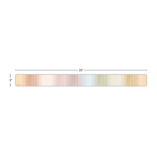 Cool Tones Straight Border