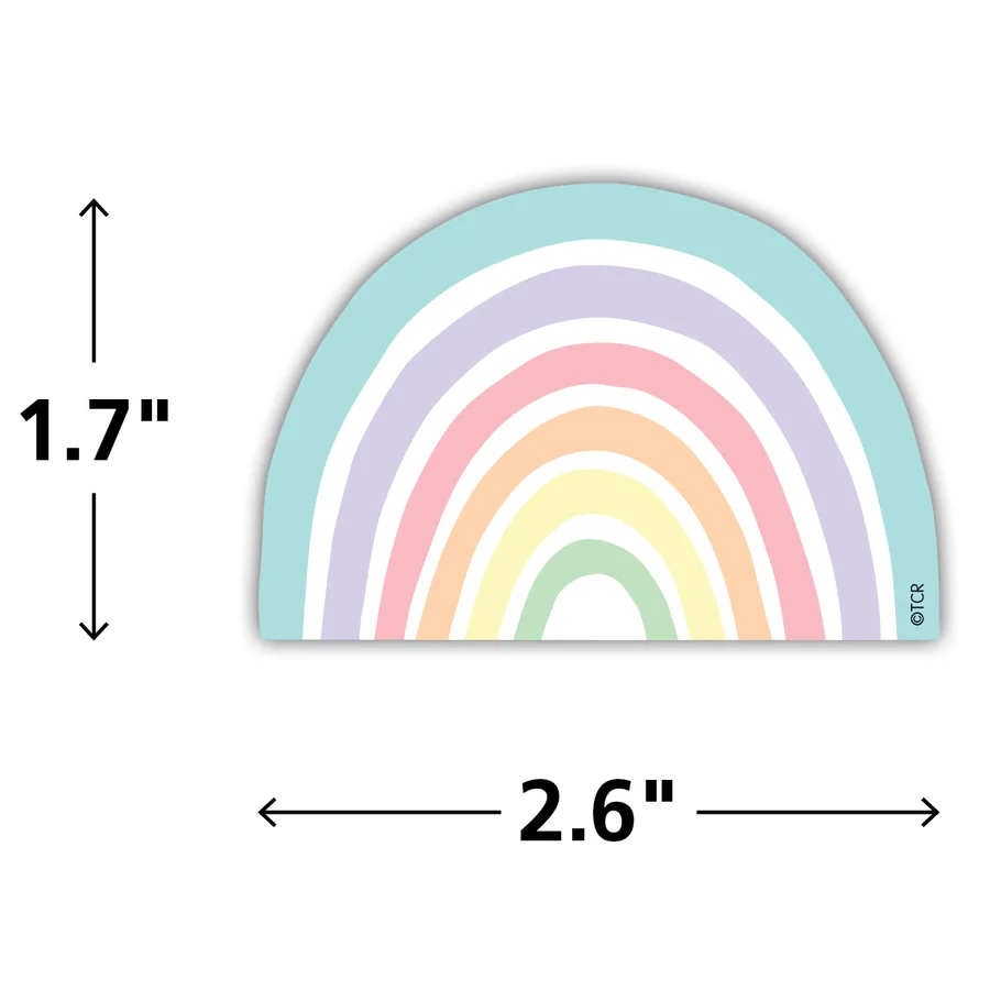 Pastel Pop Rainbows Mini Accents