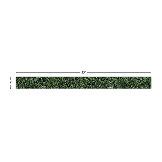 Modern Farmhouse Boxwood Straight Border