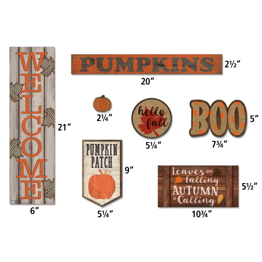 Home Sweet Classroom Happy Fall Mini Bulletin Board