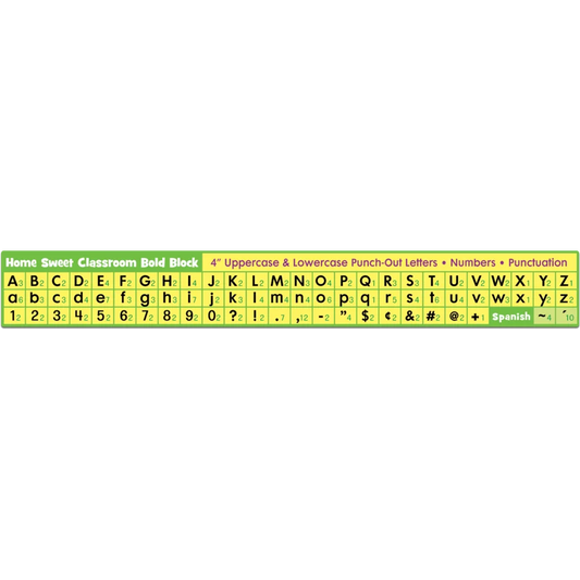 Home Sweet Classroom Bold Block Letters Combo Pack