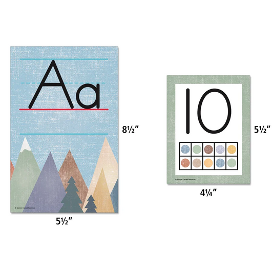 Moving Mountains Alphabet Bulletin Board