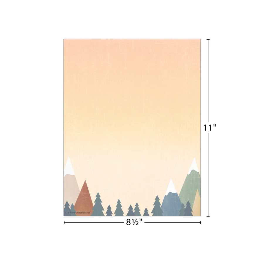 Moving Mountains Computer Paper
