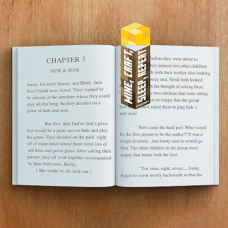 Eureka Minecraft Bookmarks