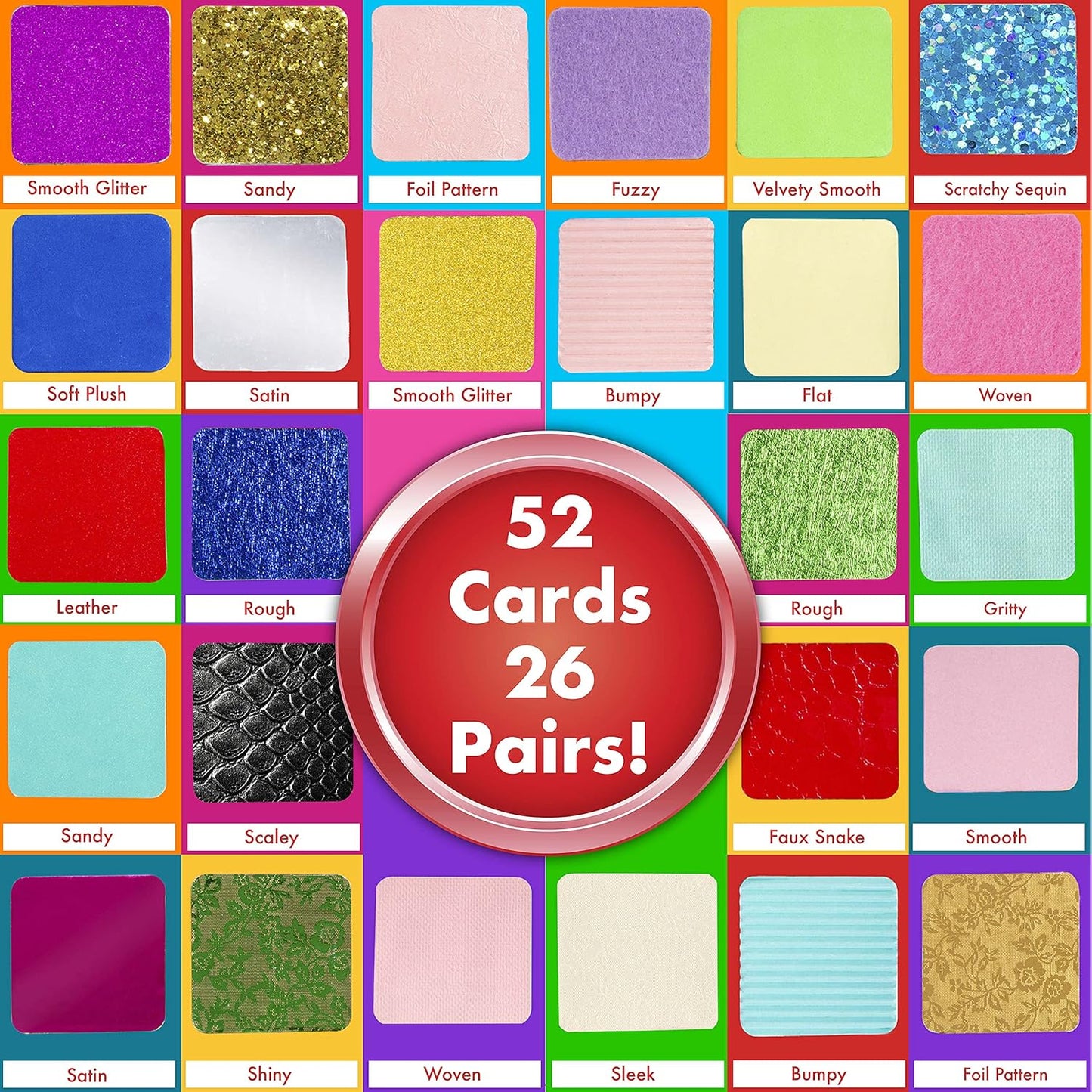 Sense & Grow - Sensory Textured Matching Game