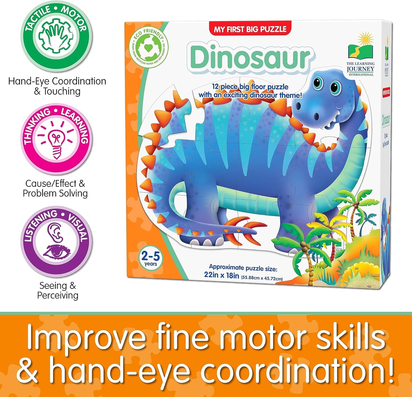 My First Big Floor Puzzle - Dinosaur
