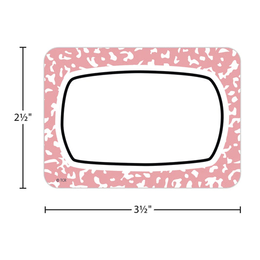 Cool for School Composition Name Tags